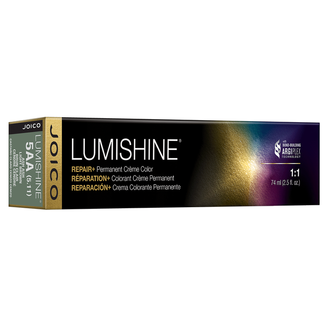 Lumishine Creme Hair Color 5AA Ash Ash Light Brown