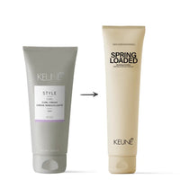 Spring loaded Nourishing curl definer