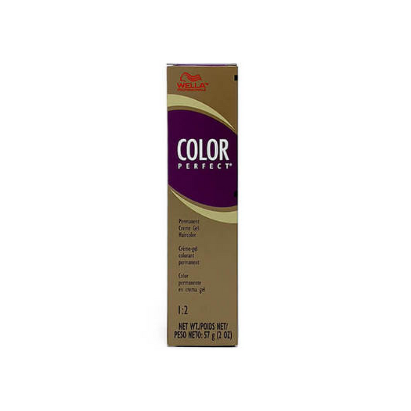 4A Color Perfect Medium Ash Brown Permanent Cream Gel Hair Color