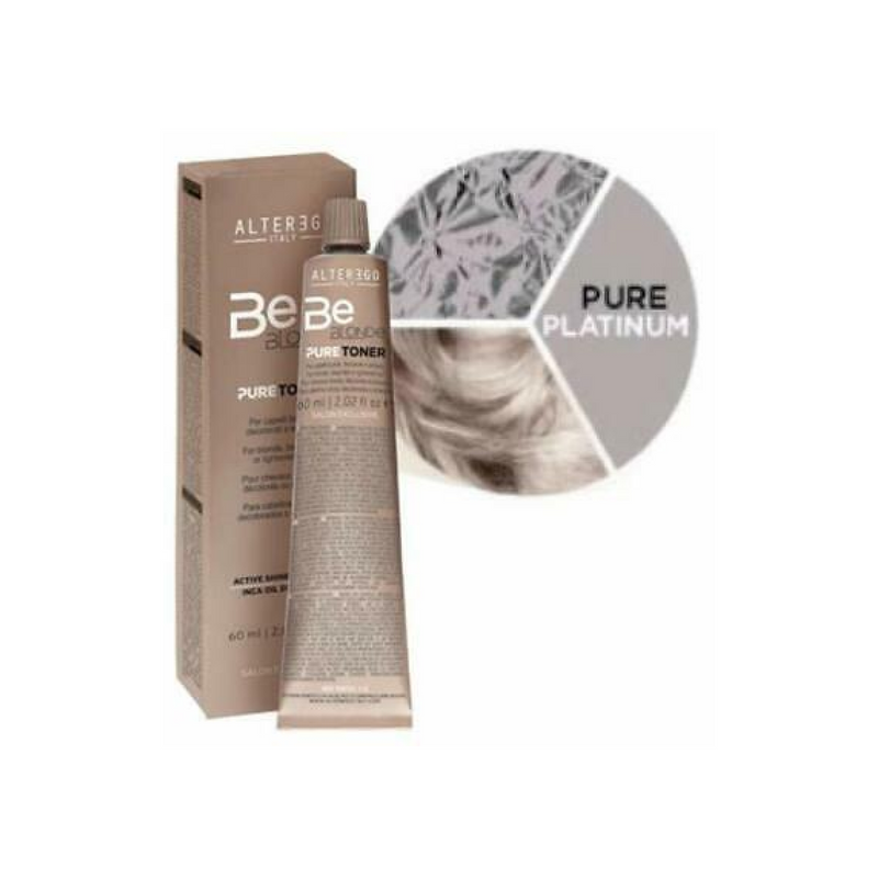 ALTEREGO BE BLONDE PURE TONER PLATINUM 60ML