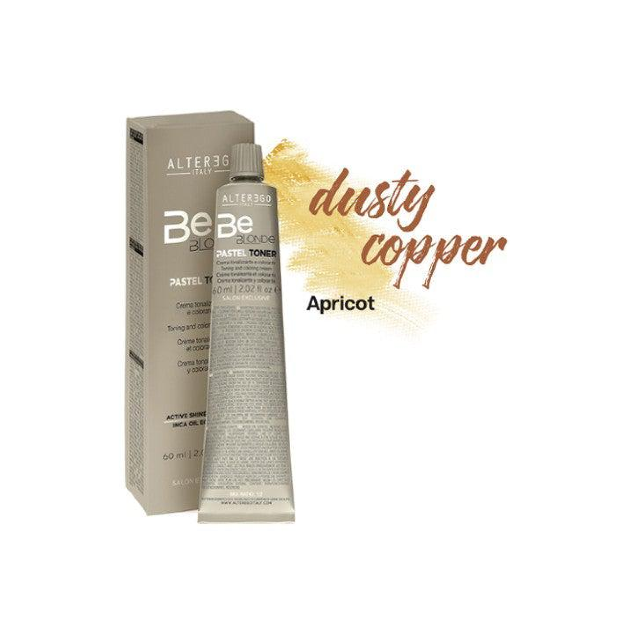 ALTER EGO ITALY - Be Blonde Pastel Toner DustY Copper