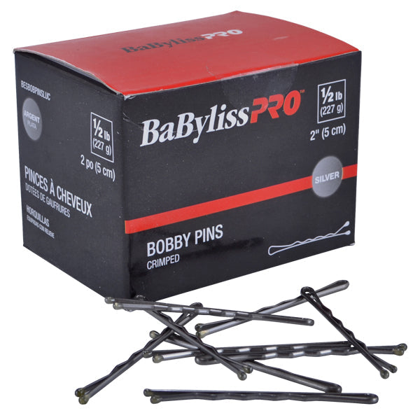 Regular Crimped Bobby Pins 2" - 1/2LB Available in Three Colors