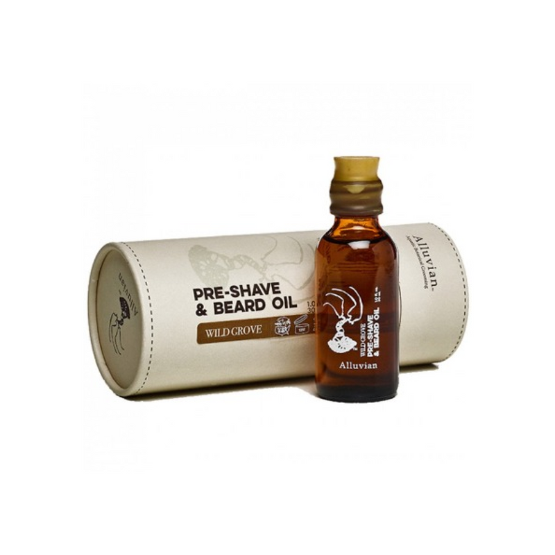 Alluvian Wild Grove 30ml Pre-Shave & Beard Oil