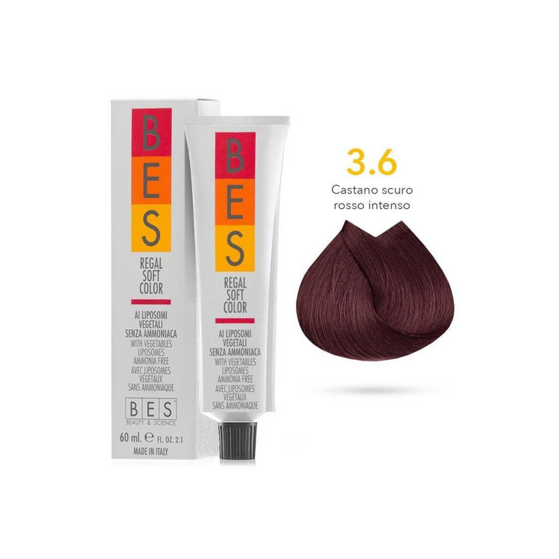 BES Regal Soft: 3.6 Deep Red Dark Brown