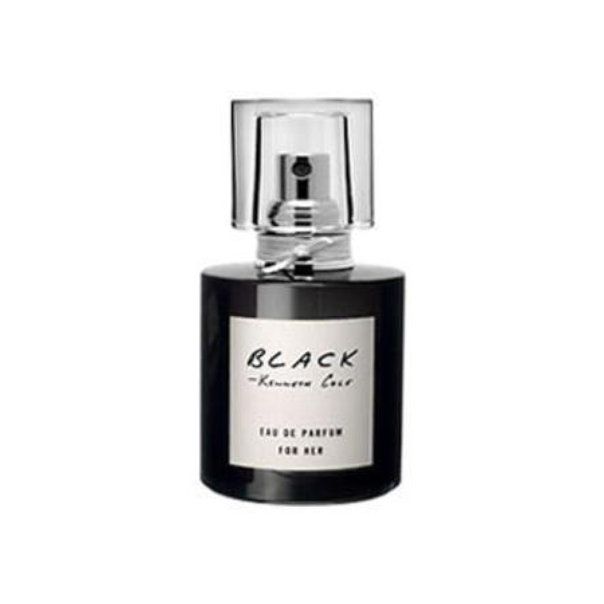 Black eau de parfum spray