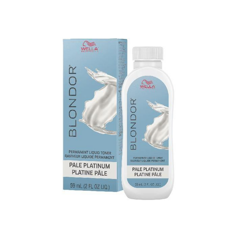 Blondor Permanent Liquid Toner - Pale Platinum