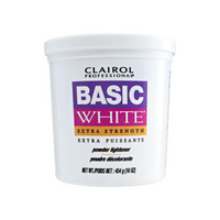 Clairol Basic White X-Strength Powder Lightener 16oz Tub by Clairol