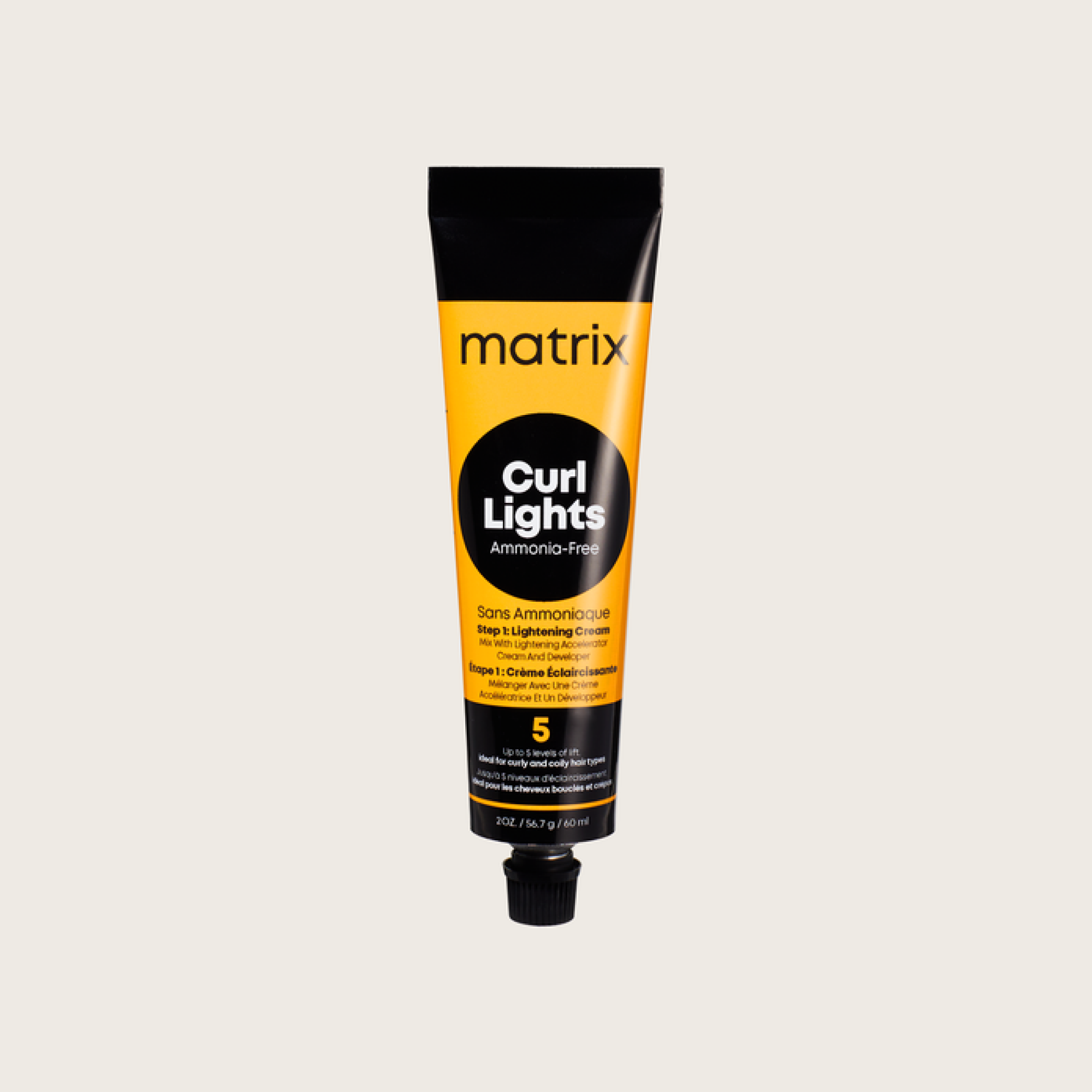 Curl Lights Lightening Cream Step 1