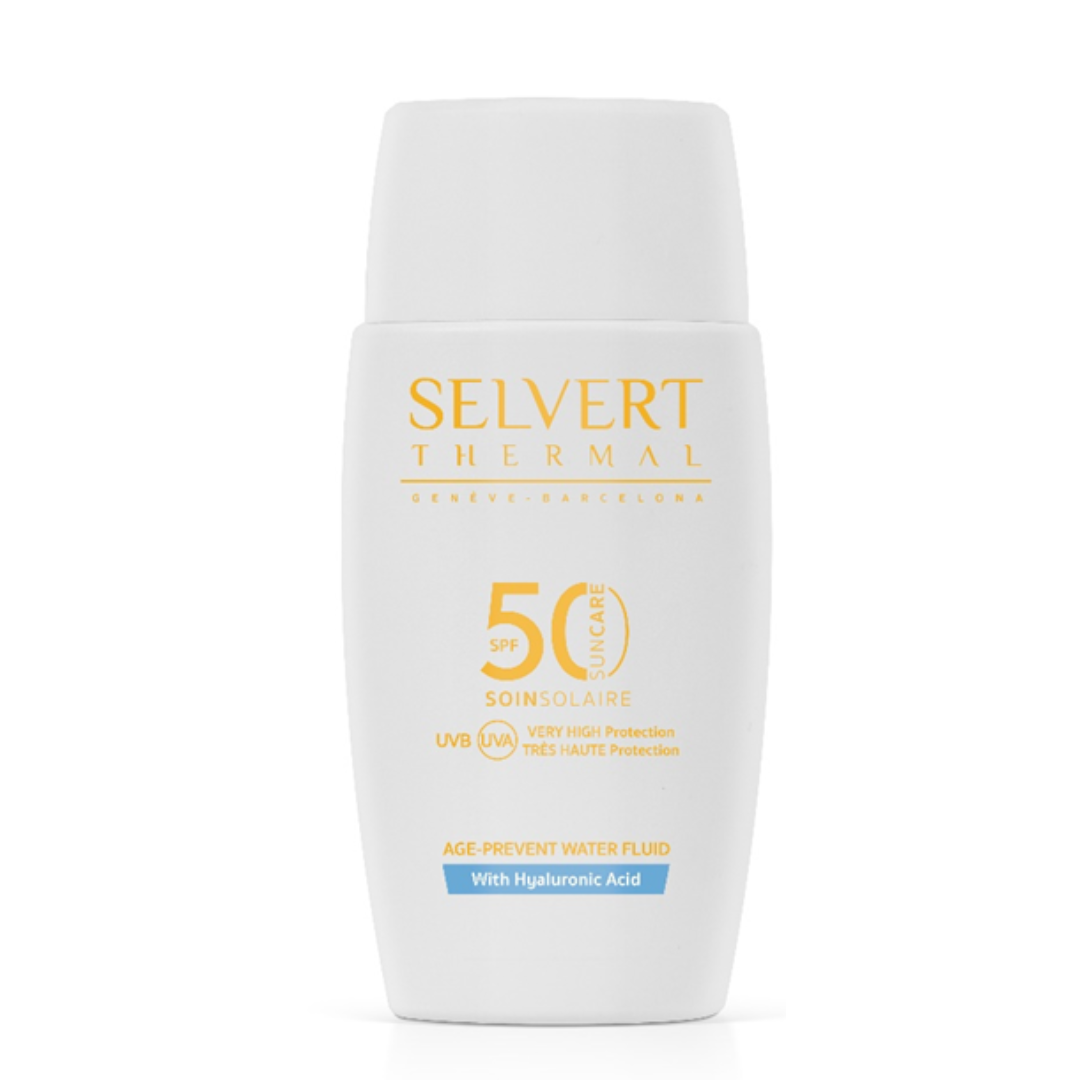 Sun Care - Anti-aging aqueous fluid with hyaluronic acid (SPF50)