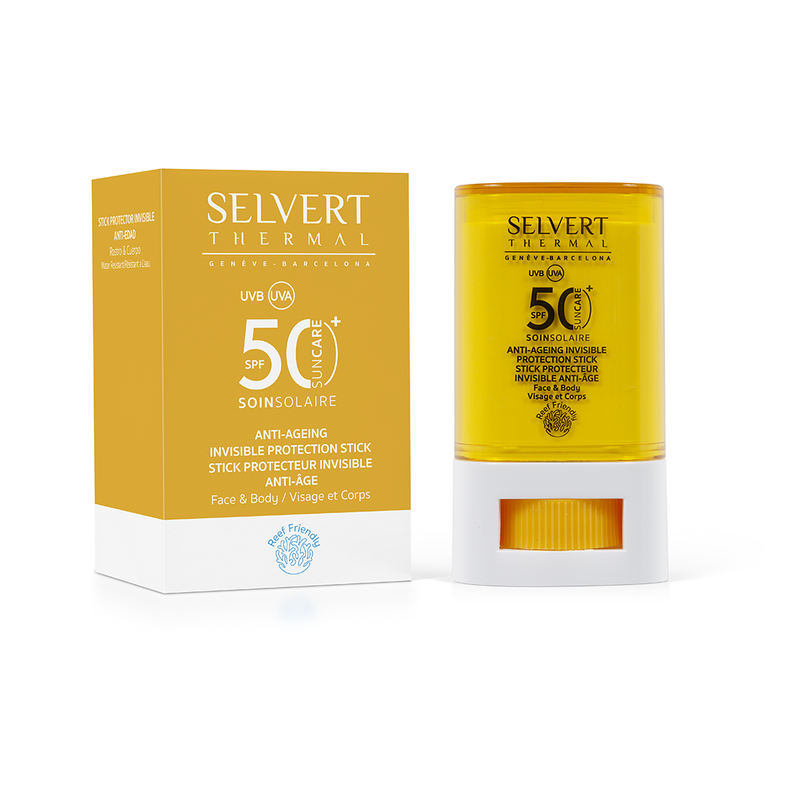 Sun Care - Invisible anti-aging protection stick for face and body (SPF50)