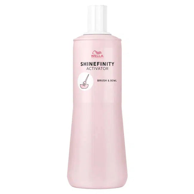 Shinefinity Color Glaze Activator 2% Brush & Bowl Usage