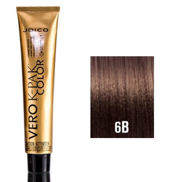 Joico Vero K-PAK Permanent Creme Color 6B Light Beige Brown