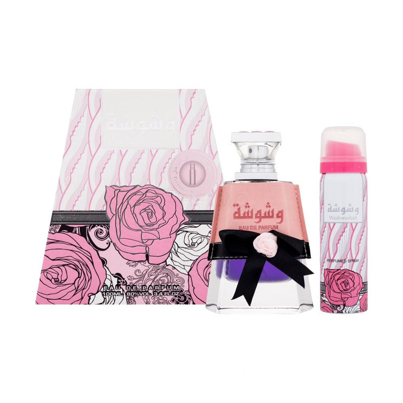 Washwashah Gift Set Eau de Parfum With Deo Spray
