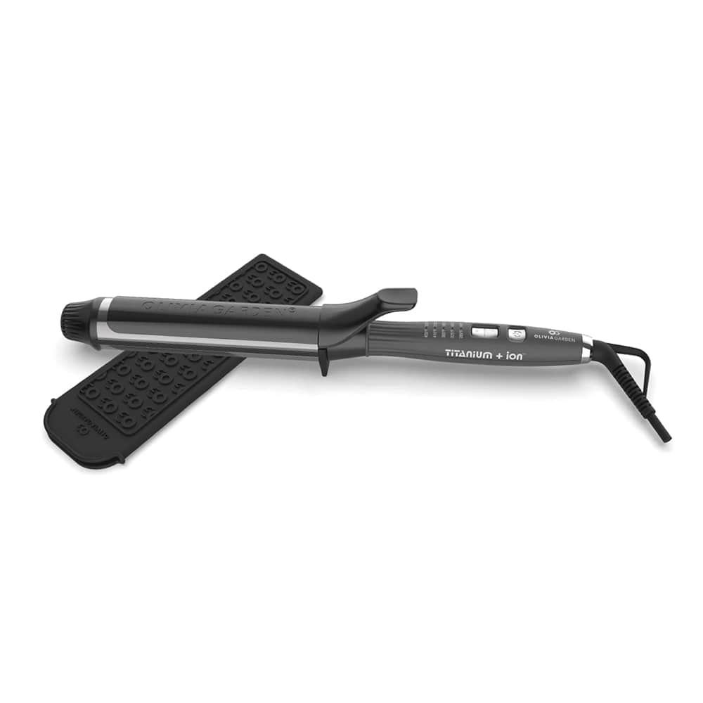 Olivia Garden Titanium Ion Curling Iron 1 1/2IN