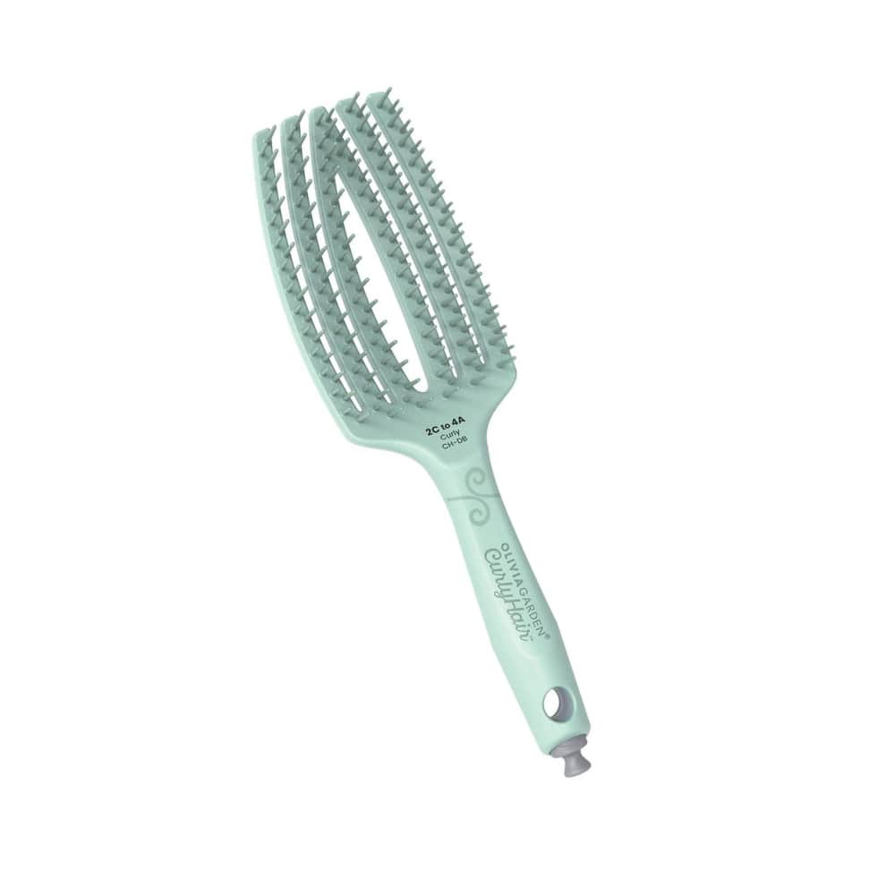 Olivia Garden Curly Hair Brush Dual Bristles 2C TO 4A