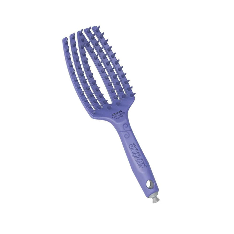 Olivia Garden Curly Hair Brush Single Bristles 2A TO 3A