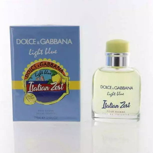 Light Blue Italian Zest Edt Men