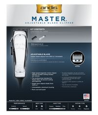 ANDIS Master Adjustable Blade Clipper for men top reviews