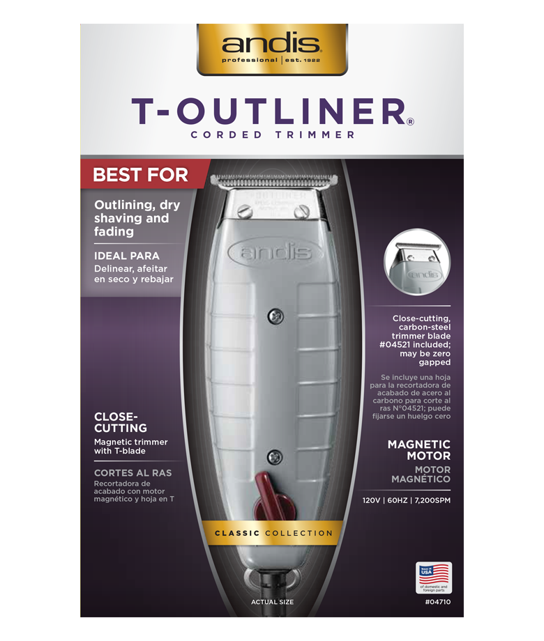 ANDIS T-Outliner T-Blade trimmer for men 5 star reviews