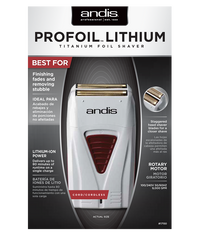 ANDIS ProFoil Lithium Titanium Shaver for men 5 star rating 