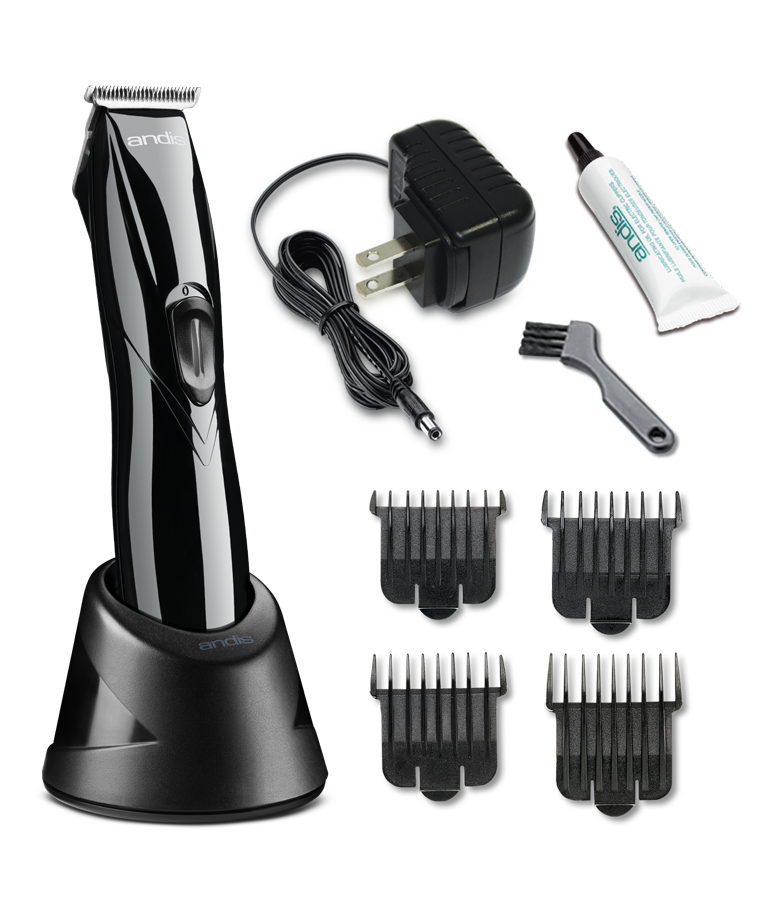 ANDIS Slimline Pro Li T-Blade trimmer full accessories 