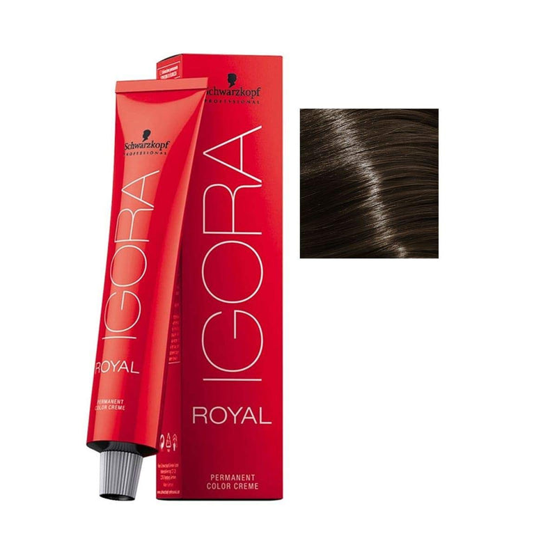 SCHWARZKOPF <br> Igora 4-63 Medium Brown Chocolate Matt -Royal