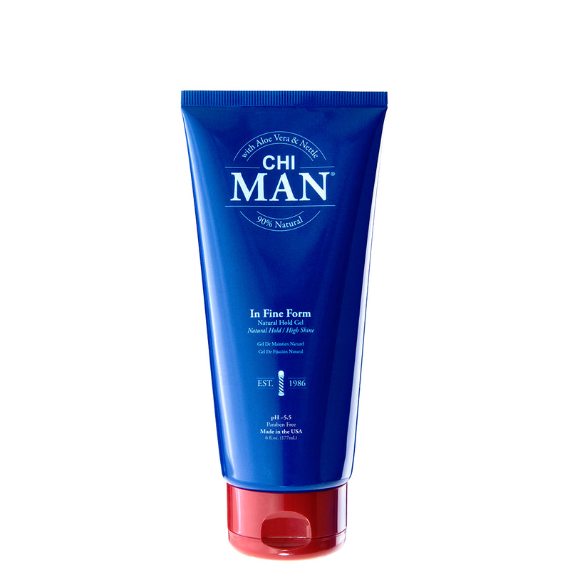 CHI MAN IN FINE FORM NATURAL HOLD GEL 6OZ