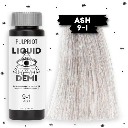 Liquid Demi Ash 9.1 Demi-Permanent Hair Color