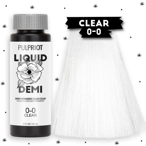 Liquid Demi-Permanent Hair Color Clear 0.0