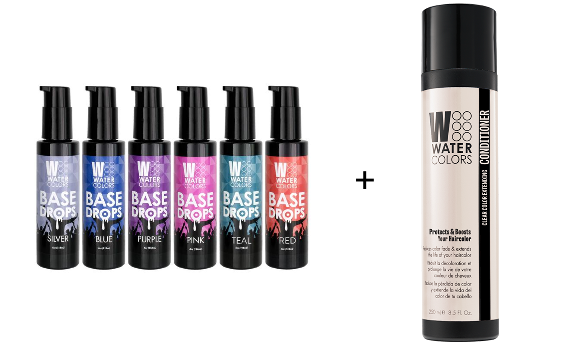 Watercolor Base Drops Direct Hair Color