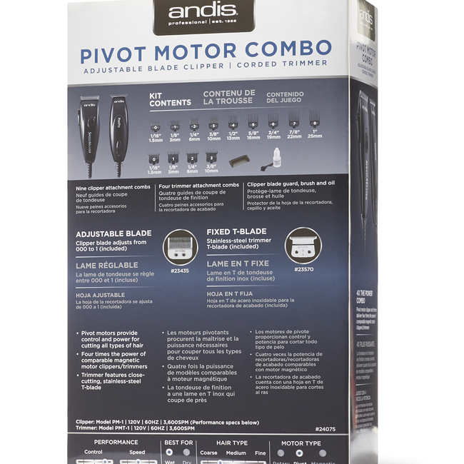 Professional Pivot Motor Clipper and Trimmer SBS-395966
