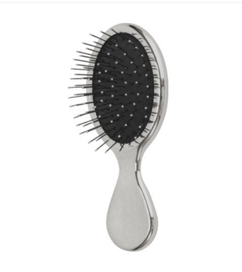 Salon Club Mini Paddle Brush-SILVER