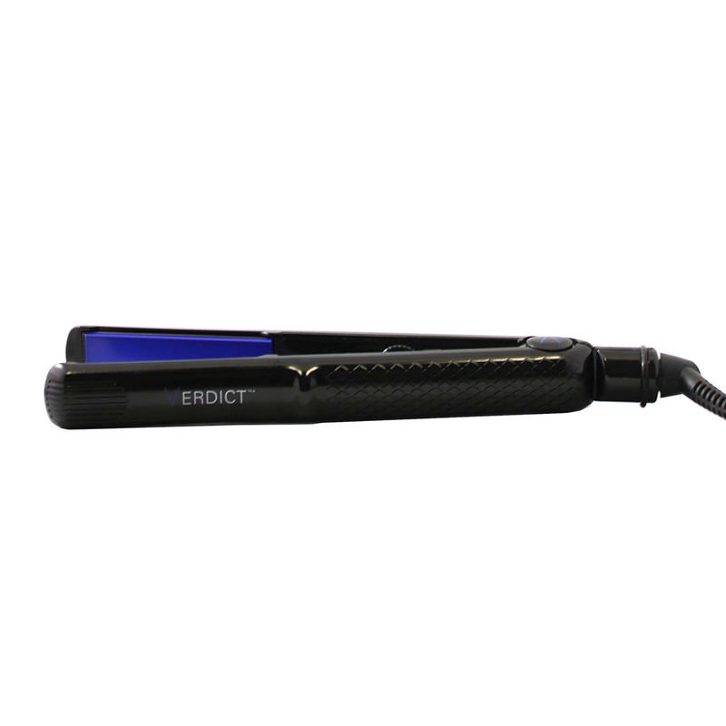 Professional Blue Mirror Titanium Flat Iron 450 F-black