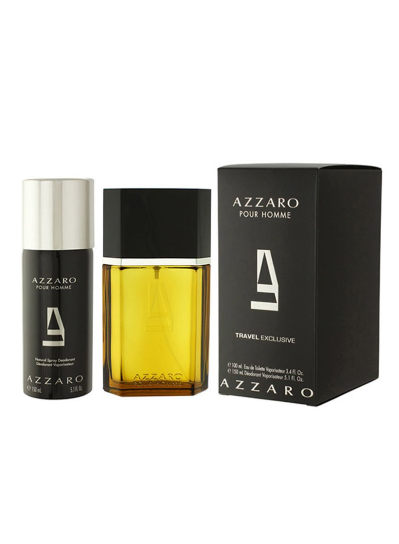 AZZARO Pour Homme gift set Travel Exclusive for men