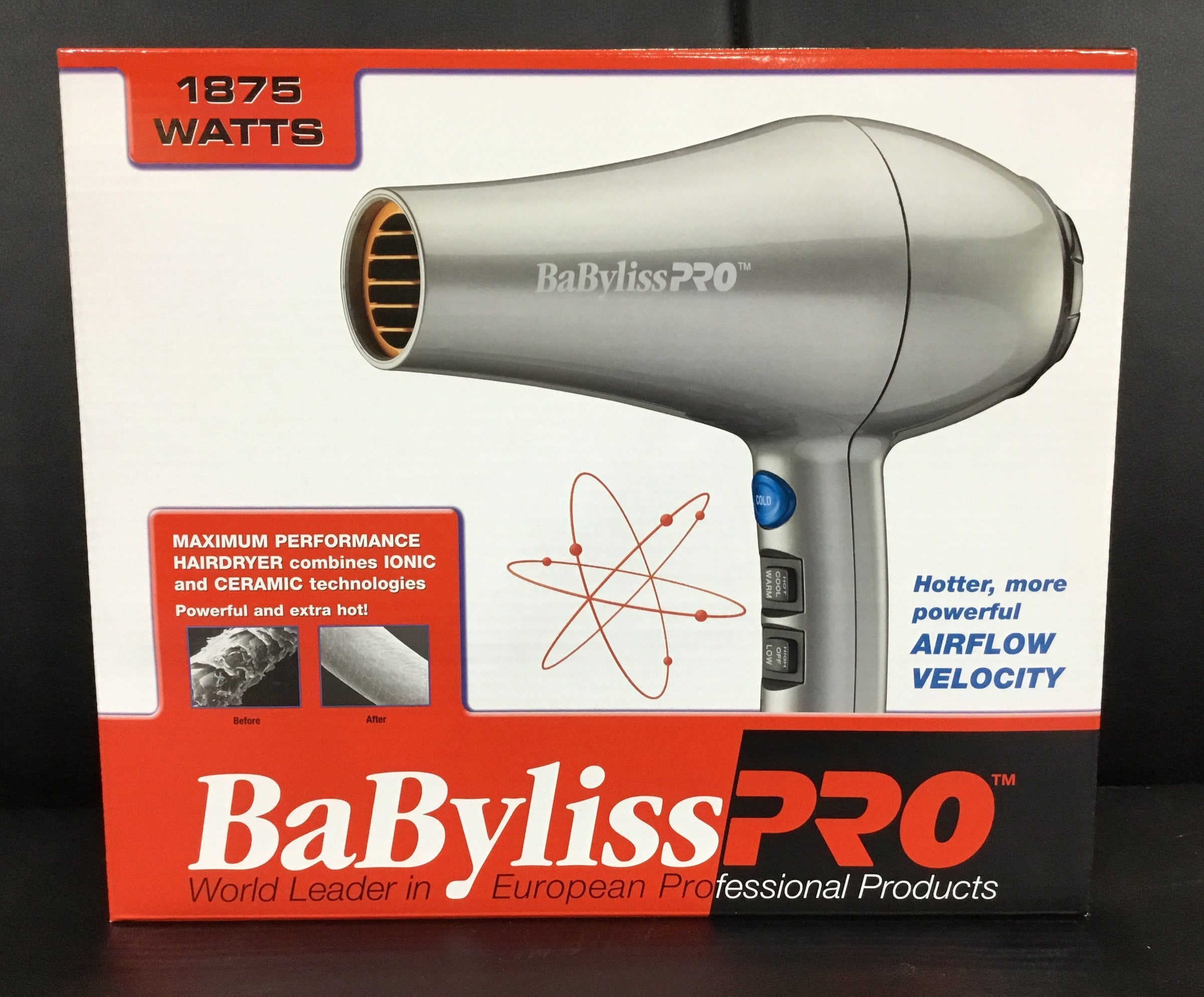 Professional Ionic Ceramic hairdryer model # BAB5586C