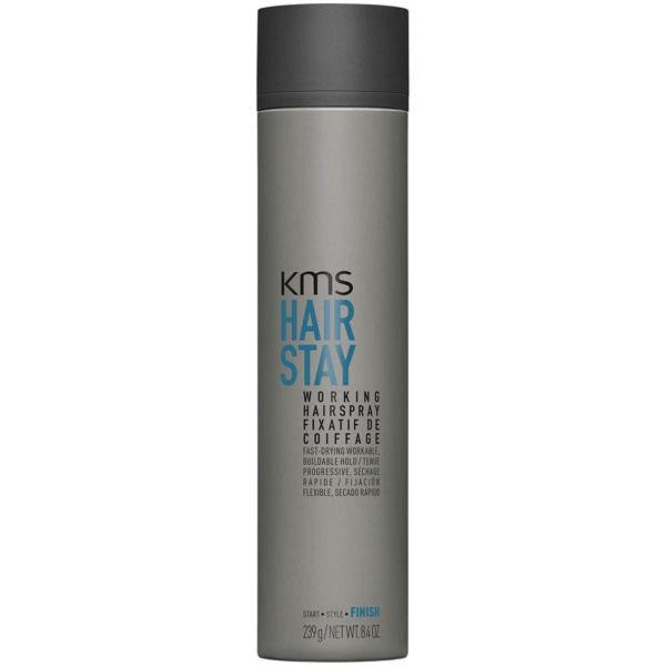 Hair stay working spray